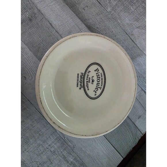 Pistoulet Tea Of Courage Ceramic Jar With Lid By Pfaltzgraff - Picture 6 of 8